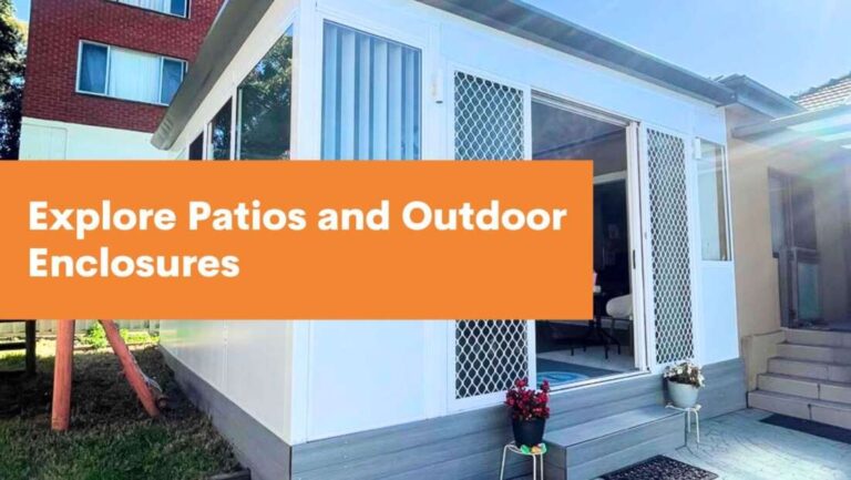 Patios & outdoor enclosure